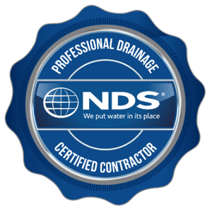 NDS Professional Drainage Contractor Certification (PDCC) badge